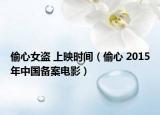 偷心女盗 上映时间（偷心 2015年中国备案电影）