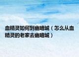 血精灵如何到幽暗城（怎么从血精灵的老家去幽暗城）