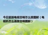 今日更新电视音响怎么接图解（电视机怎么连接音响图解）