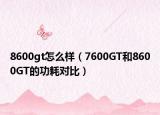 8600gt怎么样（7600GT和8600GT的功耗对比）