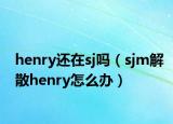 henry还在sj吗（sjm解散henry怎么办）