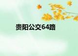 贵阳公交64路