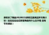 康熙来了舞曲20130221康熙花美男圆梦共舞计划（最最最最最后那首舞曲叫什么名字哦 很有节奏感的）