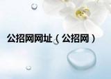 公招网网址（公招网）