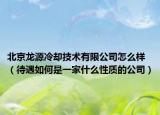 北京龙源冷却技术有限公司怎么样（待遇如何是一家什么性质的公司）