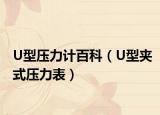 U型压力计百科（U型夹式压力表）