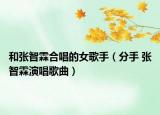 和张智霖合唱的女歌手（分手 张智霖演唱歌曲）