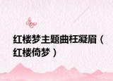 红楼梦主题曲枉凝眉（红楼倚梦）