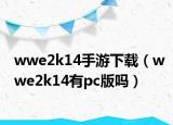 wwe2k14手游下载（wwe2k14有pc版吗）