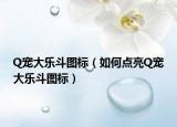Q宠大乐斗图标（如何点亮Q宠大乐斗图标）