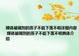 媒体被调剂的孩子不能下落不明详细内容 媒体被调剂的孩子不能下落不明具体介绍
