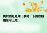 蝴蝶的处处吻（亲吻一下蝴蝶姐姐总可以吧）