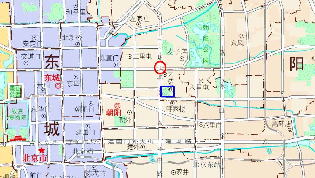 探讨北京地铁10号线团结湖站，为何与团结湖公园不在一个地方？