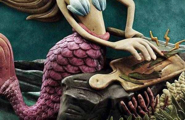 这种3D浮雕效果的设计，玩的6啊~