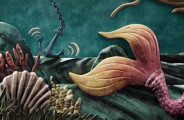 这种3D浮雕效果的设计，玩的6啊~