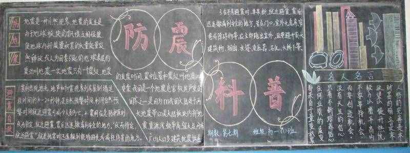 最新中小学生安全文明黑板报
