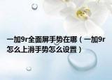 一加9r全面屏手势在哪（一加9r怎么上滑手势怎么设置）