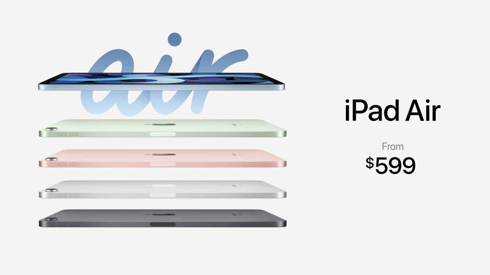 新iPad Air正式推出：首发A14芯片Touch ID集成到电源键起售价4799元