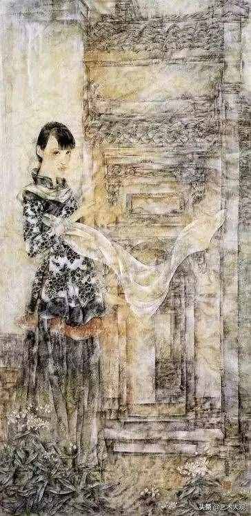 现代人物工笔画欣赏