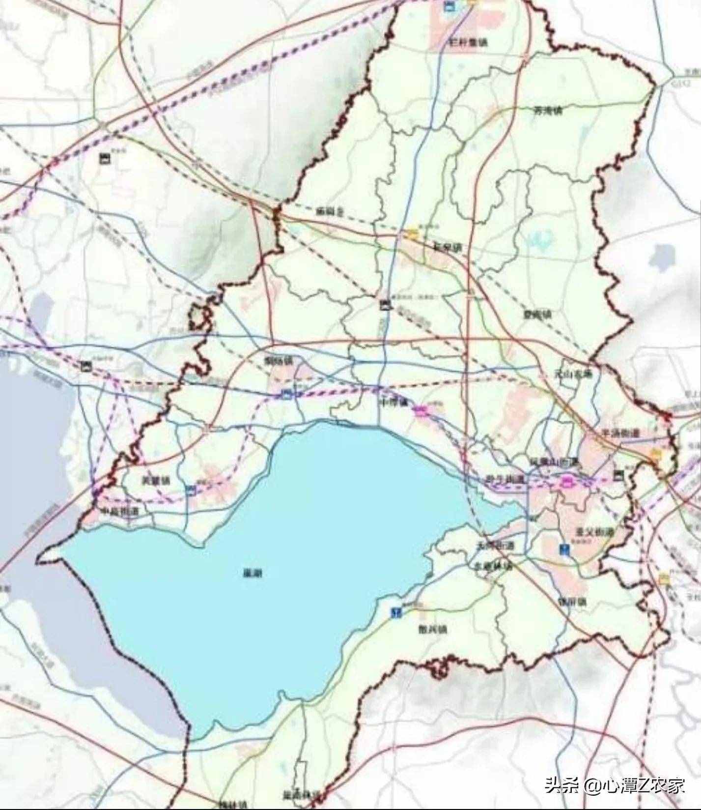 三分巢湖后，被捧在手心的“居巢区”