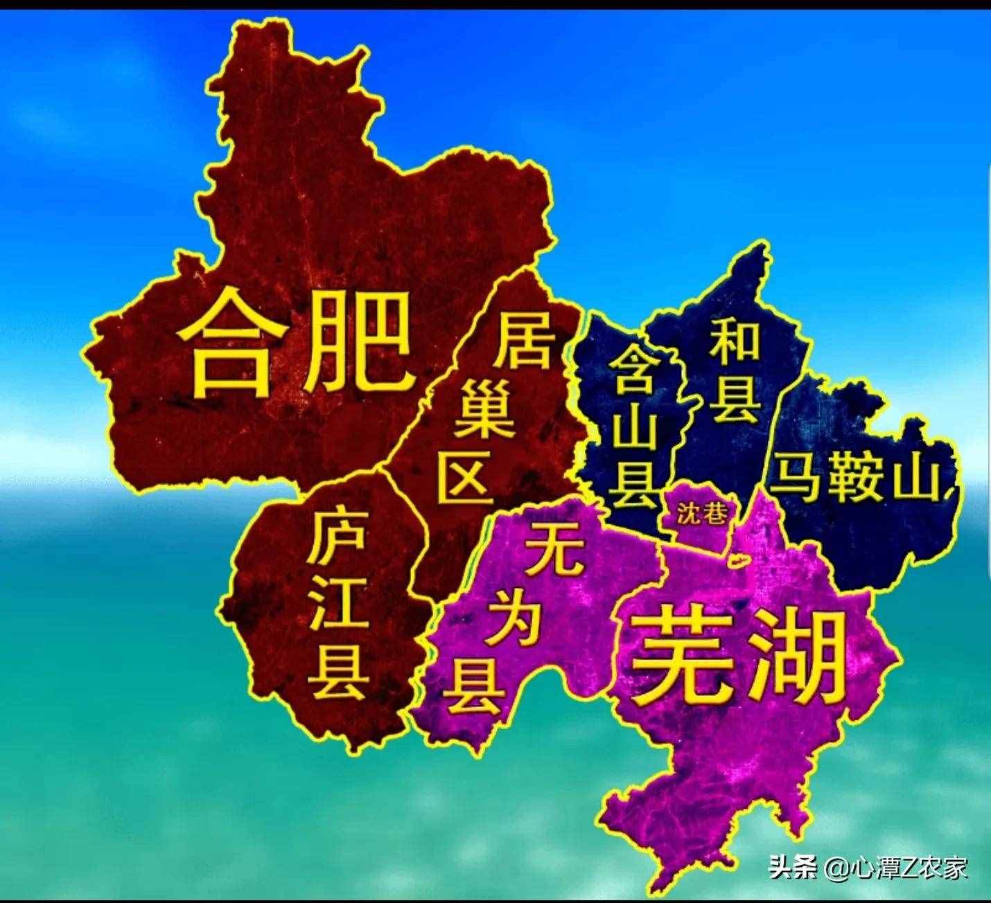 三分巢湖后，被捧在手心的“居巢区”