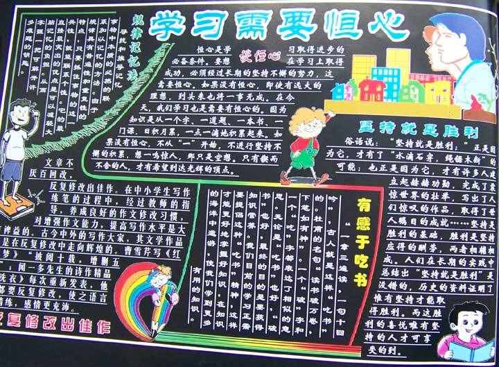 精美黑板报版面设计图精选