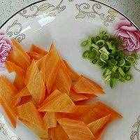菜花烧肉的做法图解2