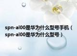 spn-al00是华为什么型号手机（spn-al00是华为什么型号）
