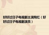 好好过日子电视剧主演陶红（好好过日子电视剧演员）