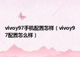 vivoy97手机配置怎样（vivoy97配置怎么样）
