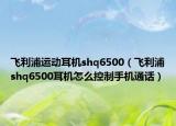 飞利浦运动耳机shq6500（飞利浦shq6500耳机怎么控制手机通话）