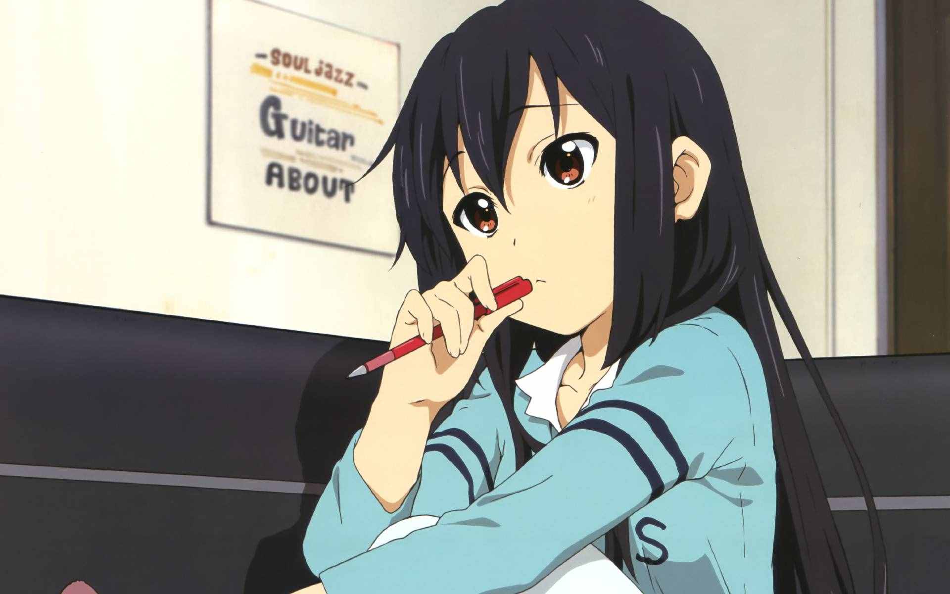 轻音少女 梓喵 中野梓 高清电脑壁纸赏析