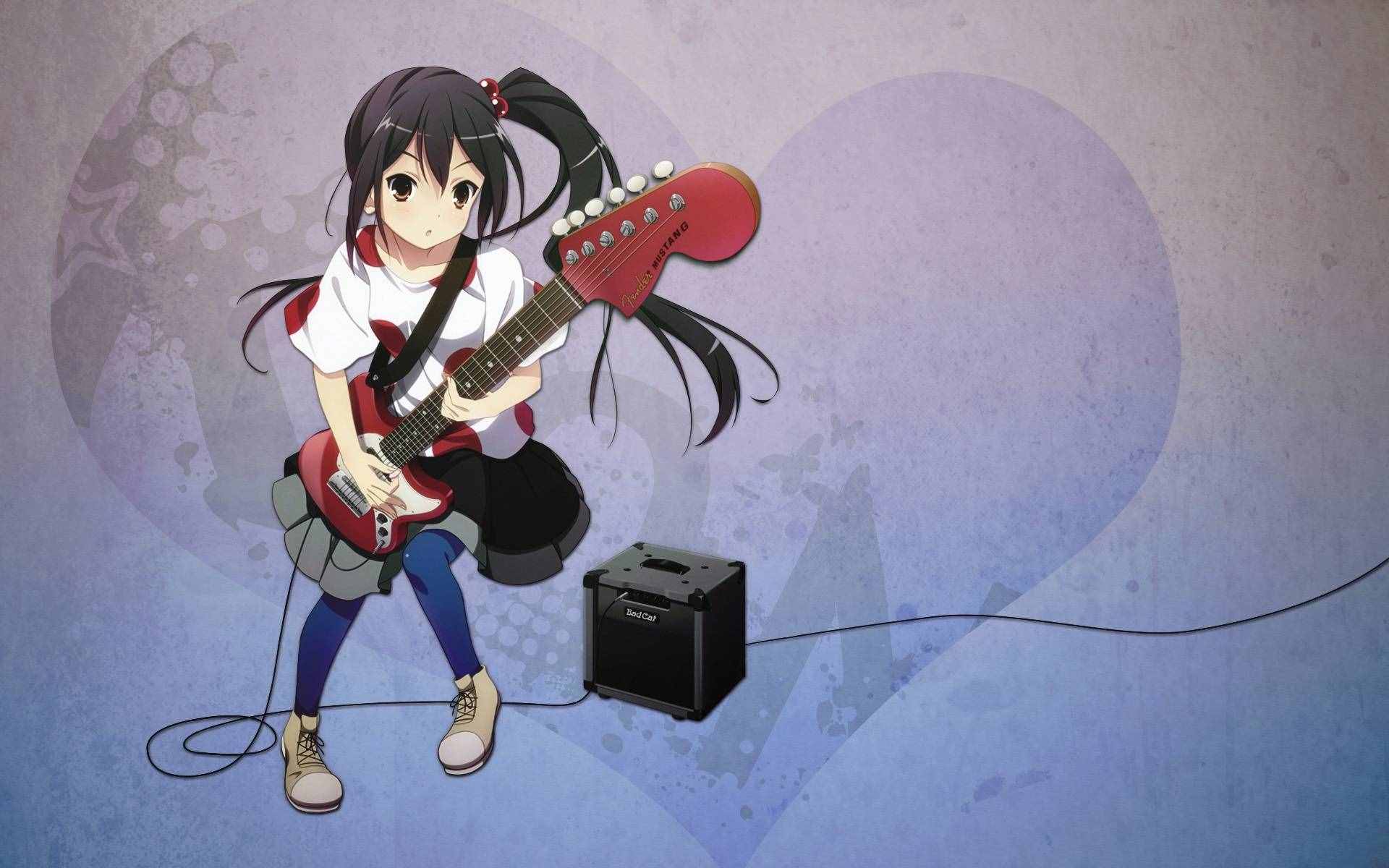 轻音少女 梓喵 中野梓 高清电脑壁纸赏析