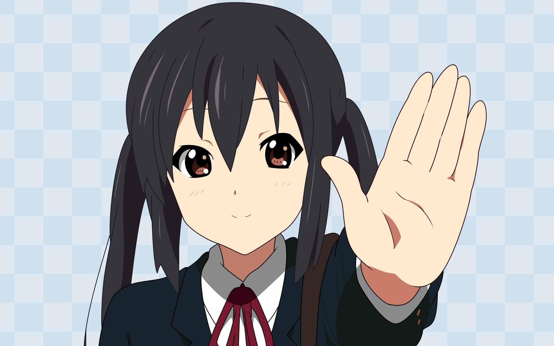 轻音少女 梓喵 中野梓 高清电脑壁纸赏析