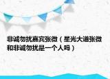 非诚勿扰嘉宾张微（星光大道张微和非诚勿扰是一个人吗）