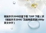 银翼杀手2049迅雷下载 720P 下载（求《银翼杀手2049》百度网盘资源1080p英文中字）