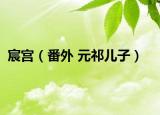 宸宫（番外 元祁儿子）