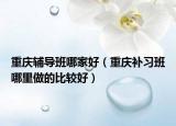 重庆辅导班哪家好（重庆补习班哪里做的比较好）