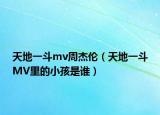 天地一斗mv周杰伦（天地一斗MV里的小孩是谁）