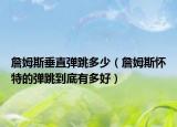 詹姆斯垂直弹跳多少（詹姆斯怀特的弹跳到底有多好）