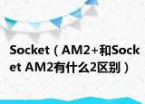 Socket（AM2+和Socket AM2有什么2区别）