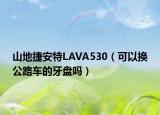 山地捷安特LAVA530（可以换公路车的牙盘吗）