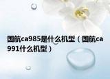国航ca985是什么机型（国航ca991什么机型）