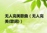 无人完美歌曲（无人完美(歌词)）