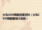 火鸟2020韩剧百度百科（火鸟2020韩剧剧情大结局）