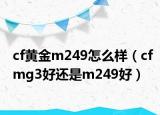 cf黄金m249怎么样（cfmg3好还是m249好）