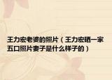 王力宏老婆的照片（王力宏晒一家五口照片妻子是什么样子的）