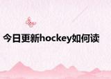 今日更新hockey如何读