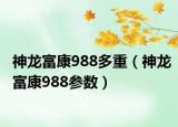 神龙富康988多重（神龙富康988参数）