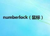 numberlock（鼠标）